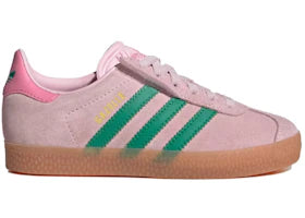 adidas Gazelle Comfort Closure Clear Pink Court Green (PS) - vue 360