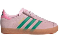 adidas Gazelle Comfort Closure Clear Pink Court Green (PS)