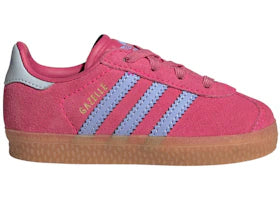 adidas Gazelle Comfort Closure Shock Pink Blue Spark Halo Blue (TD) - vue 360