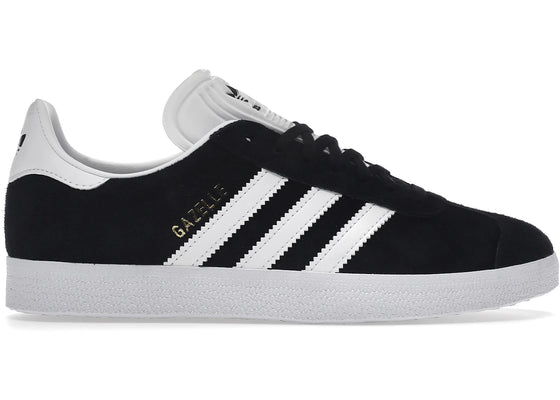 adidas Gazelle Core Black Cloud White Gold sneakers - authentic streetwear shoes