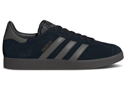 adidas Gazelle Core Black Gum - authentic adidas sneakers