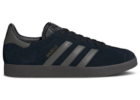 adidas Gazelle Core Black Gum sneakers - authentic adidas shoes