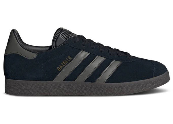 adidas Gazelle Core Black Gum sneakers - authentic adidas shoes