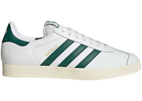 adidas Gazelle Core White Collegiate Green Cream White - vue 360