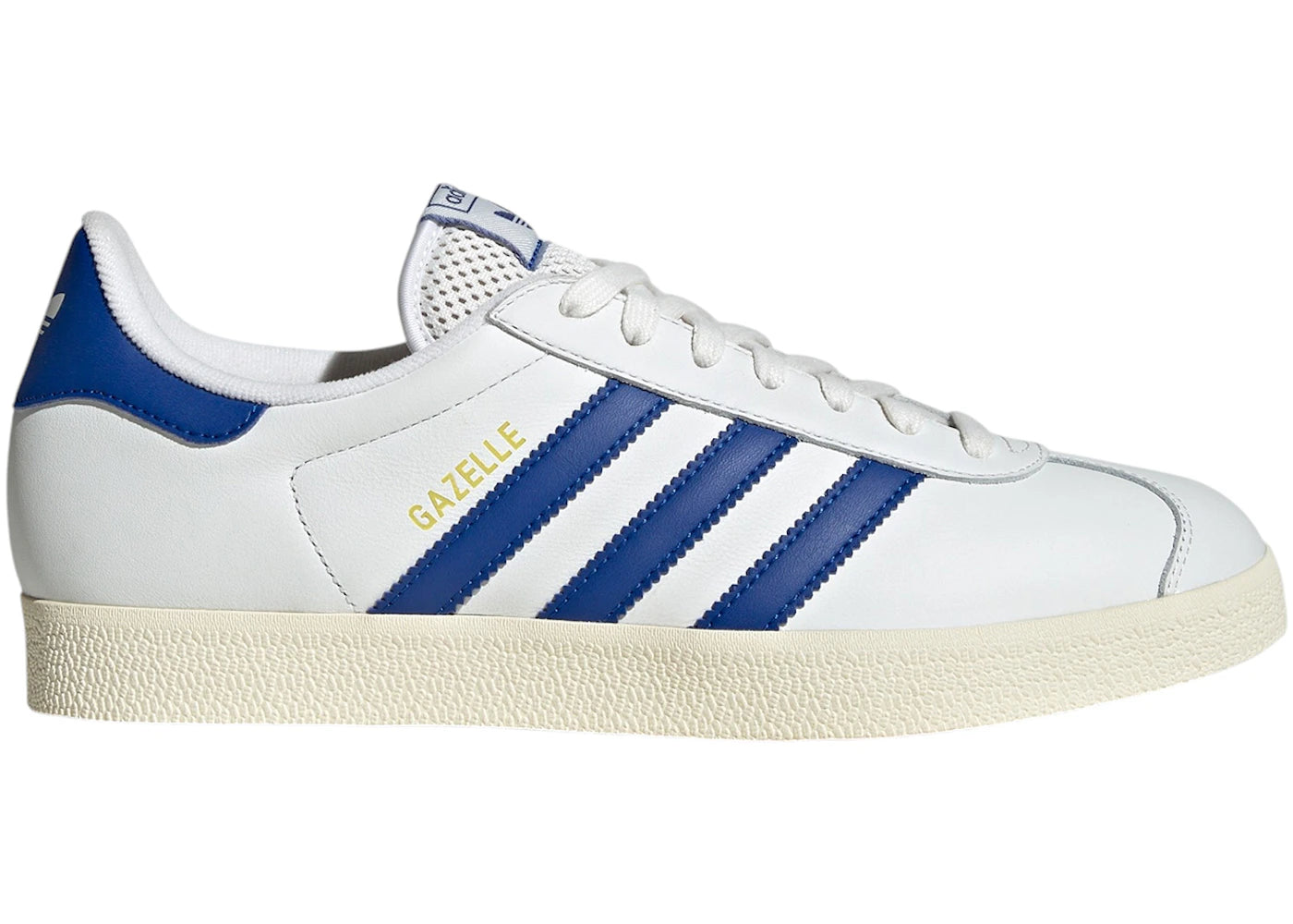 adidas Gazelle Core White Royal Blue Cream White - vue 360