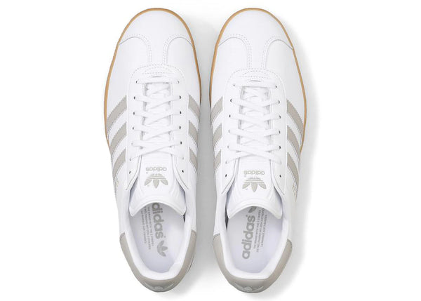 adidas Gazelle White Grey Gum
