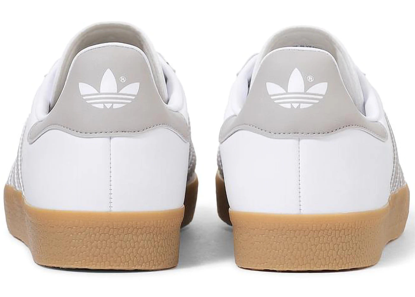 adidas Gazelle White Grey Gum