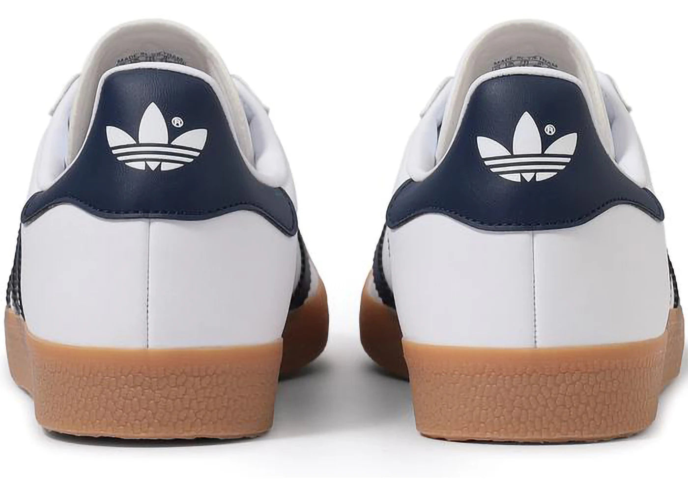 adidas Gazelle Footwear White Navy Gum - vue secondaire B