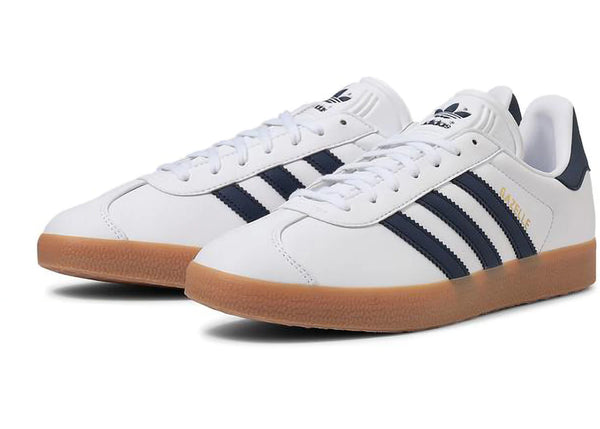 adidas Gazelle Footwear White Navy Gum sneakers - authentic adidas shoes