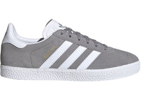adidas Gazelle Grau Wolke Weiß Gold Metallic (GS)