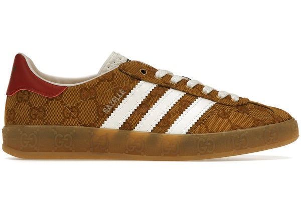 adidas Gazelle Gucci Original GG Beige Brown (Women's) sneakers - authentic adidas shoes