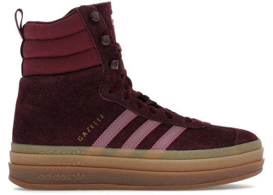 adidas Gazelle High Maroon Wonder Orchid (Women's) sneakers - authentic adidas shoes