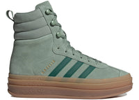 adidas Gazelle High Silber Grün (Damen)
