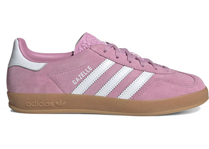 adidas Gazelle Indoor Bliss Lilac White (Women's) - authentic adidas sneakers