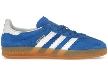 adidas Gazelle Indoor Blue Bird Cloud White - authentic adidas sneakers
