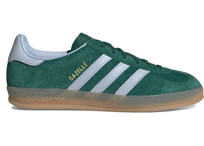 adidas Gazelle Indoor Collegiate Green Crystal Sky (Women's) - authentic adidas sneakers