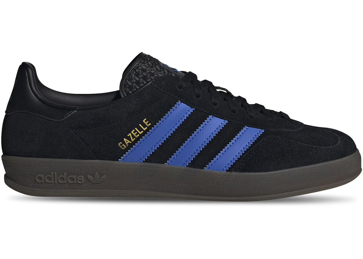 adidas Gazelle Indoor Core Black Blue - vue 360