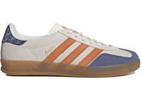 adidas Gazelle Indoor Creme Weiß Blau Orange