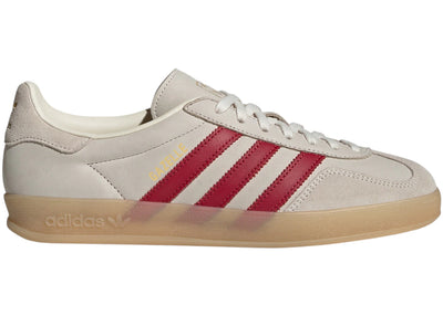 adidas Gazelle Indoor Cream White Red Gum