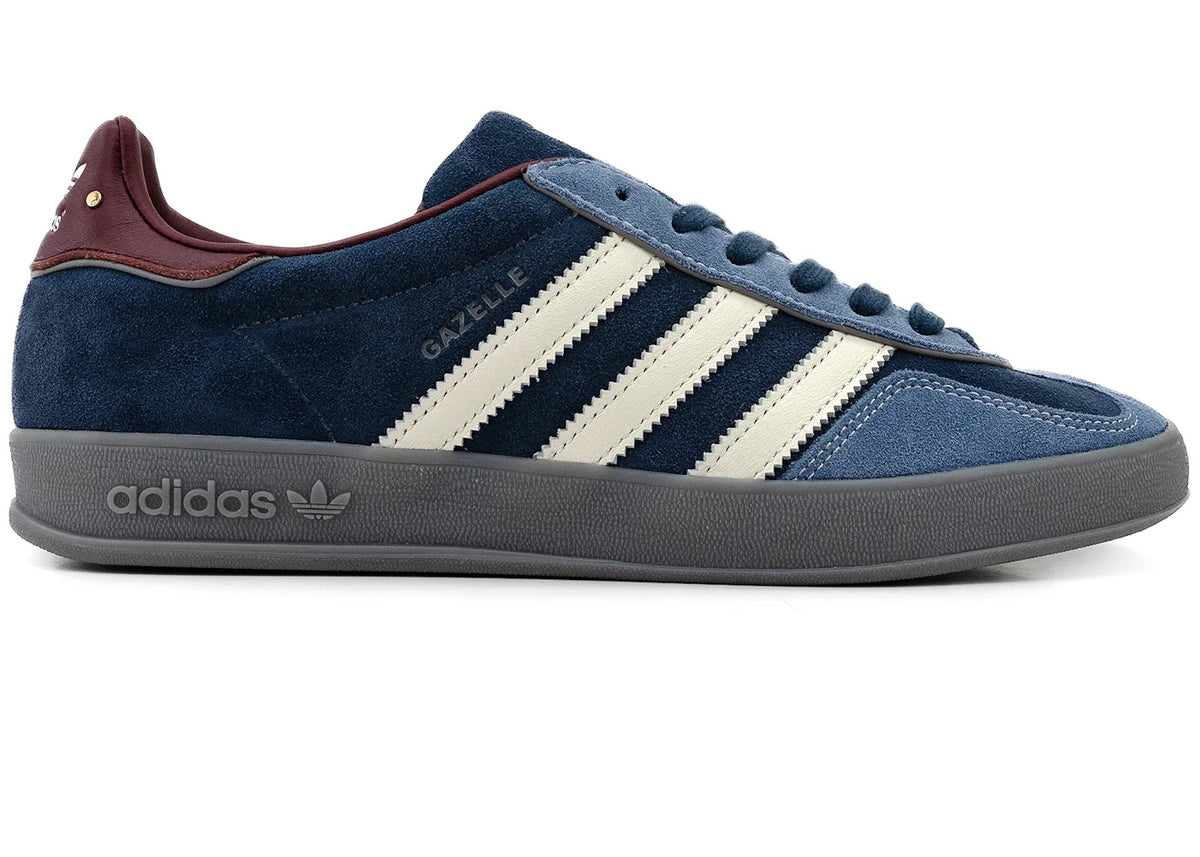 adidas Gazelle Indoor Crew Navy Burgundy - vue 360