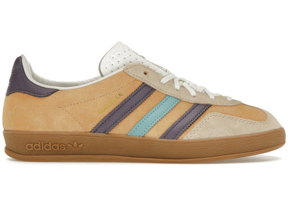 adidas Gazelle Indoor Glow Orange Shadow Violet - authentic adidas sneakers