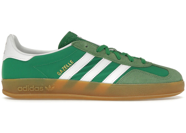 adidas Gazelle Indoor Green Gum sneakers - authentic streetwear shoes