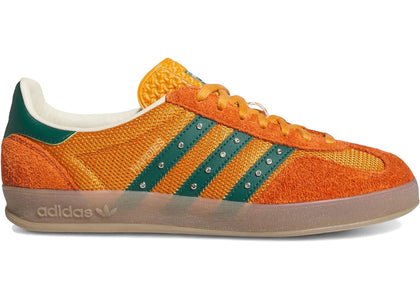 adidas Gazelle Indoor Hardies Rust Orange Green - authentic adidas sneakers