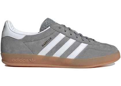 adidas Gazelle Indoor Low Grey Three Gum - authentic adidas sneakers