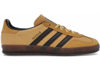adidas Gazelle Indoor Oat Dark Brown - authentic adidas sneakers