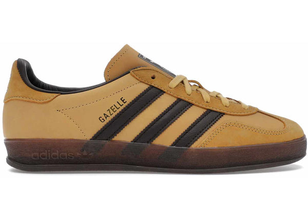 adidas Gazelle Indoor Oat Dark Brown sneakers - authentic adidas shoes