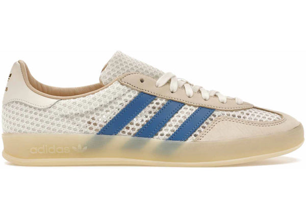 adidas Gazelle Indoor Off White Focus Blue sneakers - authentic adidas shoes