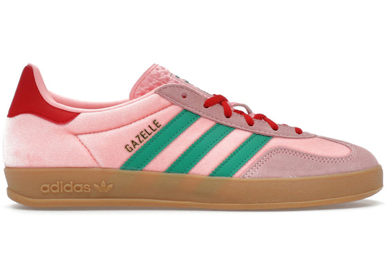 adidas Gazelle Indoor Pink Velvet (Women's) sneakers - authentic streetwear shoes