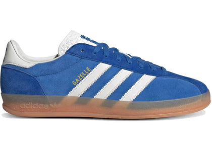 adidas Gazelle Indoor Pro Power Blue White - authentic adidas sneakers