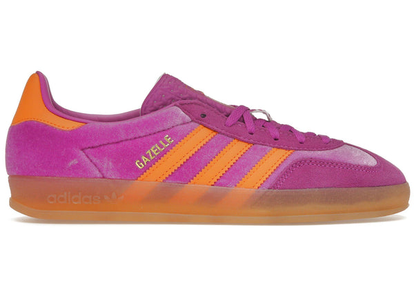 adidas Gazelle Indoor Purple Burst Velvet (Women's) sneakers - authentic adidas shoes