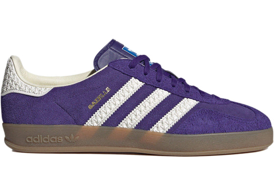 adidas Gazelle Indoor Purple Core White sneakers - authentic adidas shoes