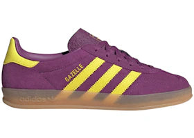 adidas Gazelle Indoor Rich Mauve Bright Yellow (Women's) - vue 360