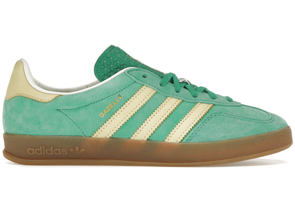 adidas Gazelle Indoor Semi Court Green sneakers - authentic adidas shoes