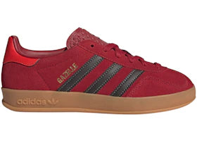adidas Gazelle Indoor Team Victory Red Aurora Coffee (GS) - authentic adidas sneakers