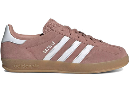adidas Gazelle Indoor Warm Clay White (Women's) - authentic adidas sneakers