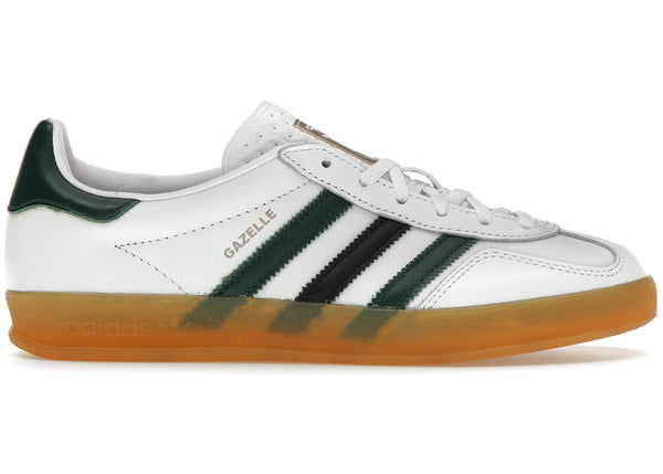 adidas Gazelle Indoor White Collegiate Green (Women's) sneakers - authentic adidas shoes