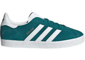 adidas Gazelle Legacy Teal Cloud White Gold Metallic (GS) - authentic adidas sneakers