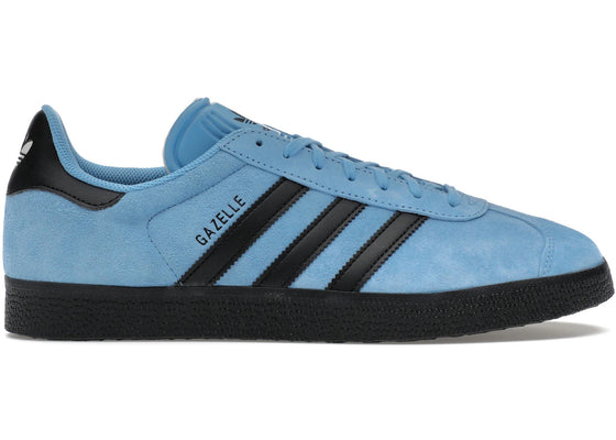 adidas Gazelle Light Blue Core Black sneakers - authentic adidas shoes