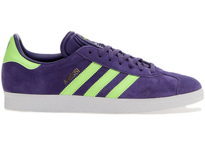 adidas Gazelle Messi Purple - authentic adidas sneakers