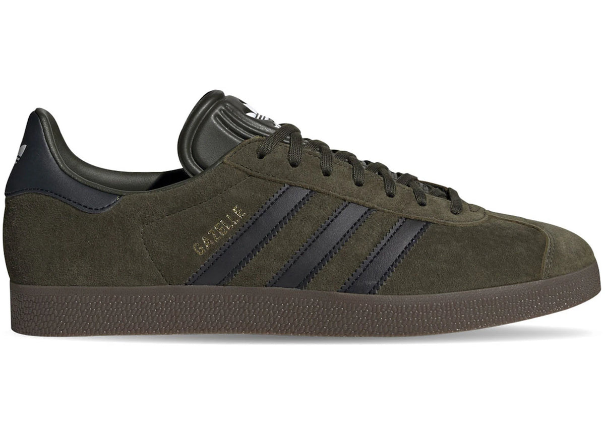 adidas Gazelle Night Cargo Schwarz - vue 360