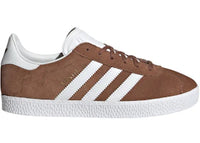 adidas Gazelle Preloved Brown Cloud White Gold Metallic (GS)