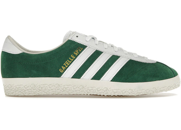 adidas Gazelle SPZL Dark Green White sneakers - authentic adidas shoes