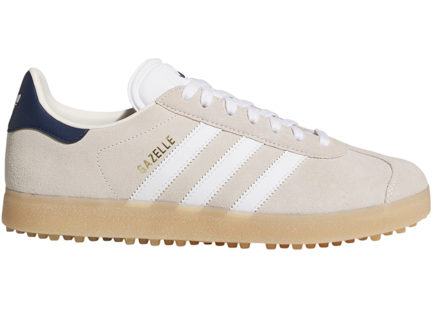 adidas Gazelle Spikeless Golf Chalk White Night Indigo - vue 360