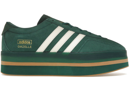 adidas Gazelle Stack Collegiate Green Cream White (Women's) - authentic adidas sneakers