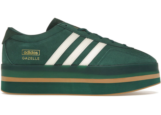 adidas Gazelle Stack Collegiate Green Cream White (Women's) sneakers - authentic adidas shoes