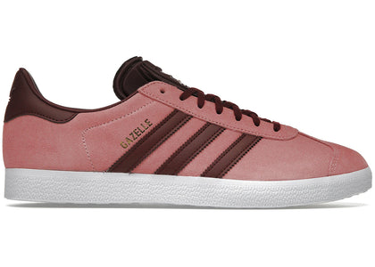 adidas Gazelle Super Pop Pink Shadow Red - authentic adidas sneakers